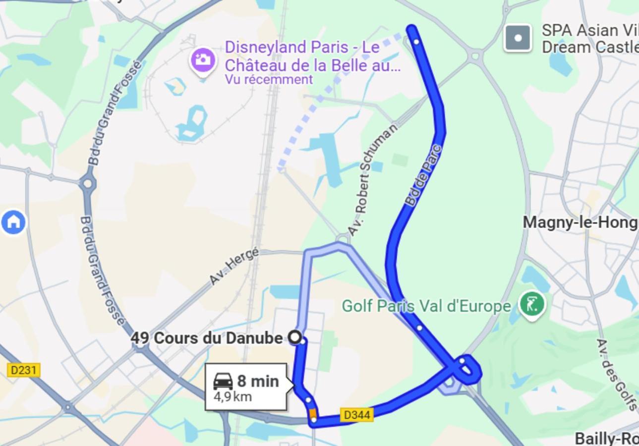 Le Sublime Disneyland Paris Val D'Europe Parking Gratuit Wifi 5Min Серрі Екстер'єр фото