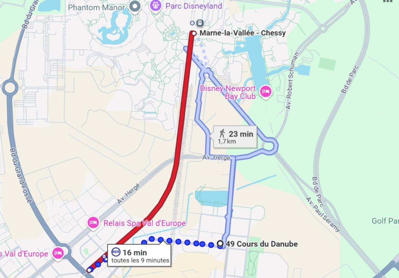 Le Sublime Disneyland Paris Val D'Europe Parking Gratuit Wifi 5Min Серрі Екстер'єр фото